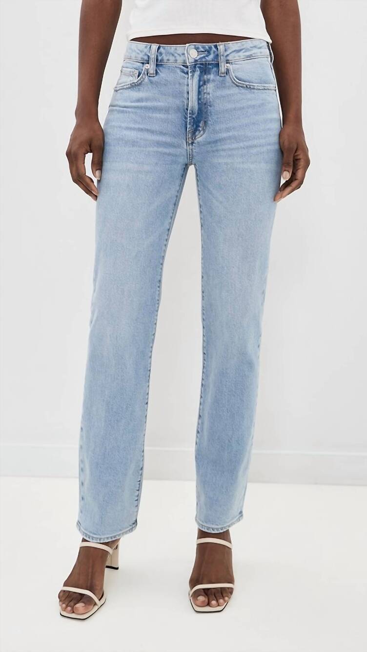 NEW PISTOLA aleks straight jeans in aegean